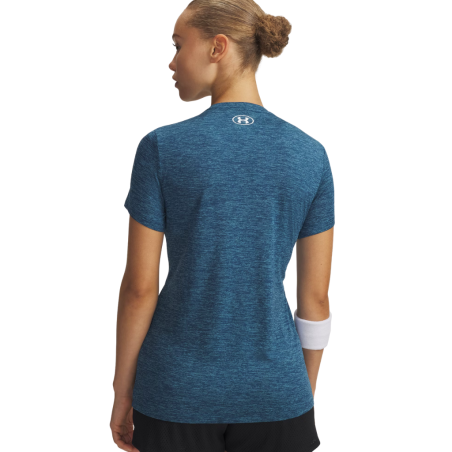T-Shirt Bleu Clair Under Armour Femme