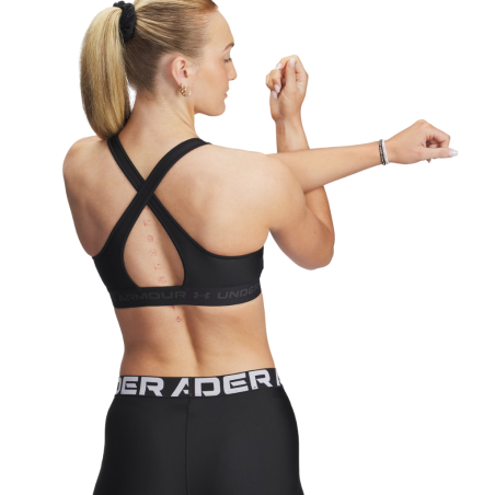 Brasiere croisée Under Armour Noir