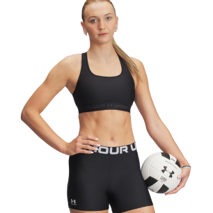 Under Armour Armour Mid Crossback Sports Bra noir | Rugby Approved Perpignan