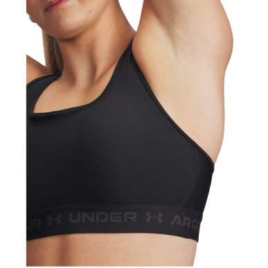 Under Armour Armour Mid Crossback Sports Bra noir | Rugby Approved Perpignan