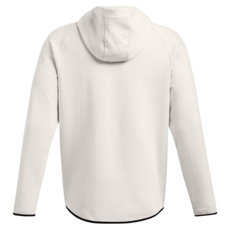 Sweat à capuche beige entièrement zippé Under Armour