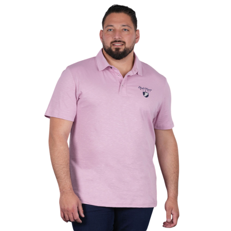 Polo parme manches courtes Ruckfield Members Rugby Club House | Rugby Approved Perpignan