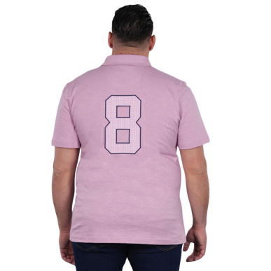 Polo parme manches courtes Ruckfield Members Rugby Club House | Rugby Approved Perpignan