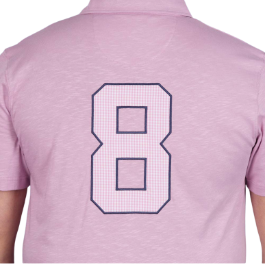 Polo parme manches courtes Ruckfield Members Rugby Club House | Rugby Approved Perpignan