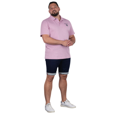 Polo parme manches courtes Ruckfield Members Rugby Club House | Rugby Approved Perpignan