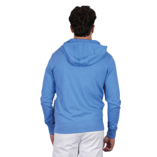 Sweat zippé à capuche Ruckfield French Rugby Club bleu clair