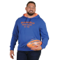 Sweat à capuche Ruckfield Maori Rugby bleu foncé