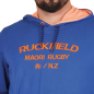 Sweat à capuche Ruckfield Maori Rugby bleu foncé