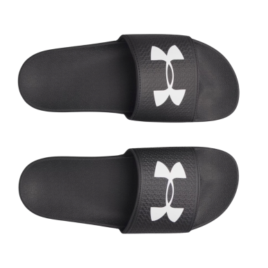 Claquettes noires Under Armour | Rugby Approved Perpignan