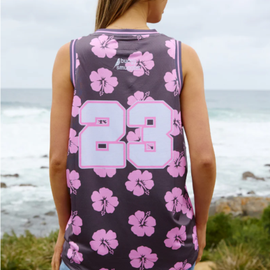 Débardeur Hibiscus Budgy Smuggler | Rugby Approved Perpignan
