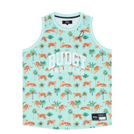 Débardeur Tigre vert BUDGY SMUGGLER | Rugby Approved Perpignan