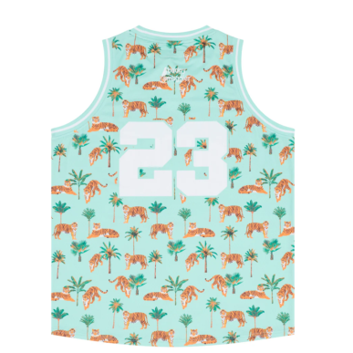 Débardeur Tigre vert BUDGY SMUGGLER | Rugby Approved Perpignan