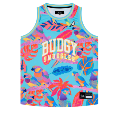 Débardeur Electro Perroquets BUDGY SMUGGLER Rugby Lifestyle | Rugby Approved Perpignan