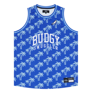 Débardeur Palmier Bleu BUDGY SMUGGLER Rugby Lifestyle | Rugby Approved Perpignan