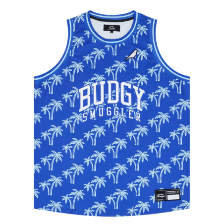 Débardeur Palmier Bleu BUDGY SMUGGLER Rugby Lifestyle | Rugby Approved Perpignan