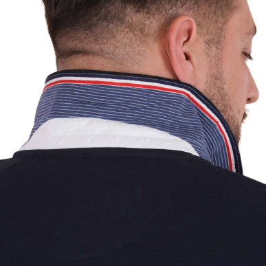 Polo à manches courtes Ruckfield French Rugby Club bleu marine | Rugby Approved Perpignan