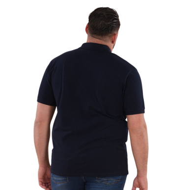 Polo bleu marine à manches courtes Ruckfield Essentiel | Rugby Approved Perpignan