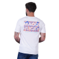 T-shirt à manches courtes Ruckfield Maori Rugby blanc