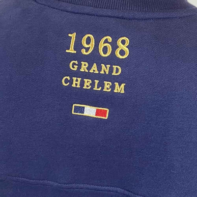 France Rugby 1968 Sweatshirt Zipper | Rugby Approved Perpignan