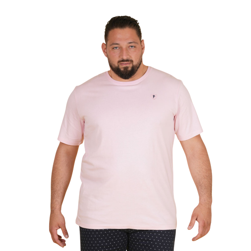 T-shirt rose à manches courtes Ruckfield Essentiel