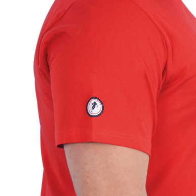 T-shirt Ruckfield French Rugby Club rouge | Rugby Approved Perpignan