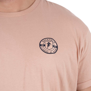 T-shirt oversize Ruckfield Flowers of Rugby abricot | Rugby Approved Perpignan