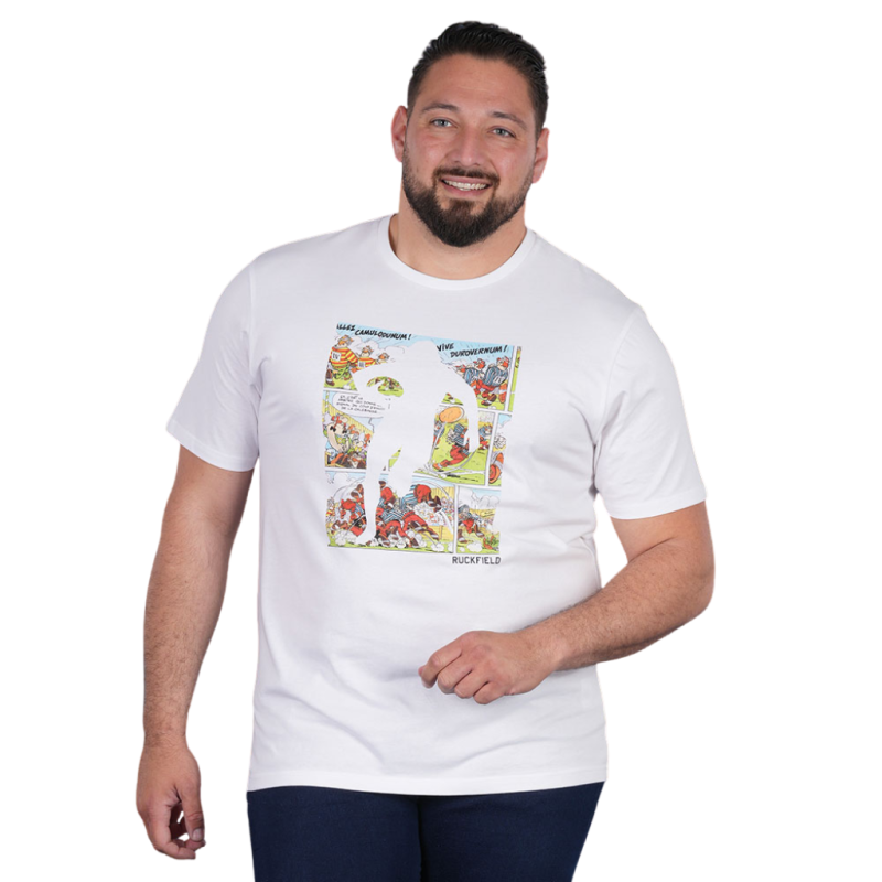T-shirt à manches courtes Ruckfield x Astérix Blanc