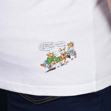 T-shirt Ruckfield x Astérix Blanc | Rugby Approved Perpignan