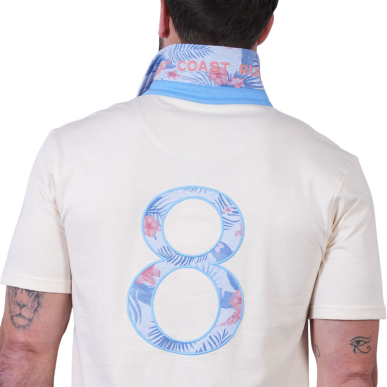 Polo Blanc Cassé Ruckfield Palm Beach | Rugby Approved Perpignan