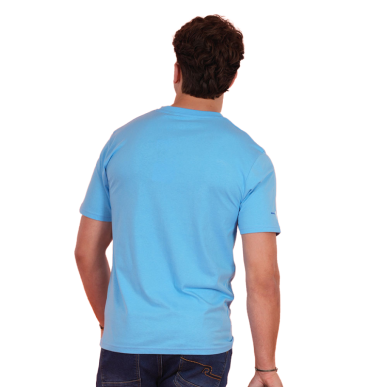 T-shirt Ruckfield & Astérix Bleu Ciel | Rugby Approved Perpignan