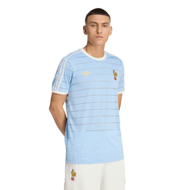 T-shirt officiel FFR 120 ans – Tee shirt rugby France bleu officiel supporter