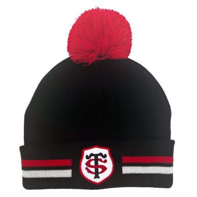 STADE TOULOUSAIN Bonnet Pompon Toulouse Collection Officielle - Rugby Approved Perpignan