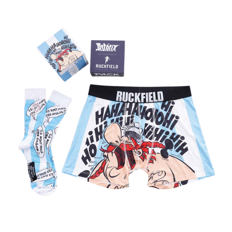 Pack boxer & chaussettes Ruckfield x Astérix