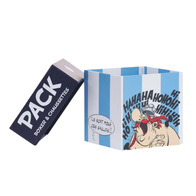 Pack Boxer & Chaussettes Ruckfield x Astérix | Rugby Approved Perpignan