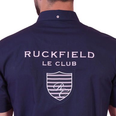Chemisette bleu marine Ruckfield Le Club | Rugby Approved Perpignan