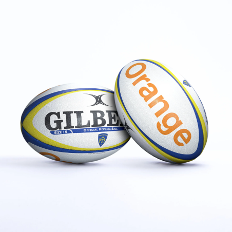 Ballon Réplique ASM Clermont Auvergne Gilbert | Rugby Approved Perpignan