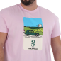 T-shirt rose à manches courtes Ruckfield x 2CV