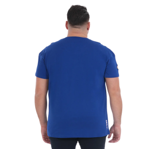 T-shirt bleu à manches courtes Ruckfield x 2CV