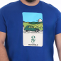 T-shirt bleu à manches courtes Ruckfield x 2CV
