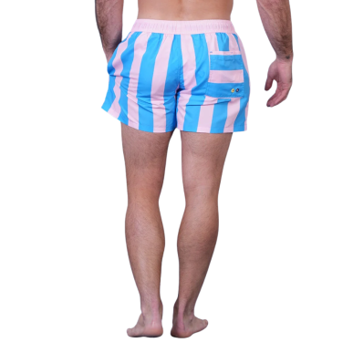 Maillot de bain rose Ruckfield x 2CV | Rugby Approved Perpignan