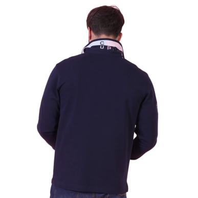 Polo color block manches longues Ruckfield Le Club | Rugby Approved Perpignan