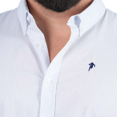 Chemise blanche no-iron Ruckfield Ligne City | Rugby Approved Perpignan