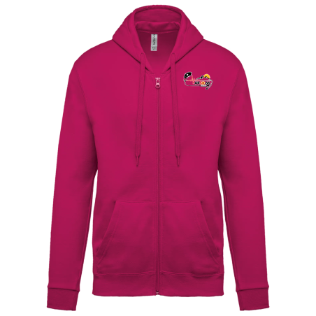 Gilet ARSO 66 | Hoodie transfert cœur et dos – Association Réanimation Perpignan