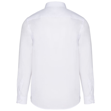 Chemise blanche manches longues brodée | Rugby Approved Perpignan