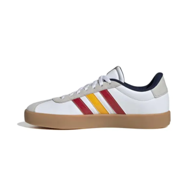 Baskets Adidas VL Court 3.0 rouge et jaune | Rugby Approved Perpignan