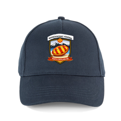 Casquette bleue Représentant Fédéral | Rugby Approved Perpignan
