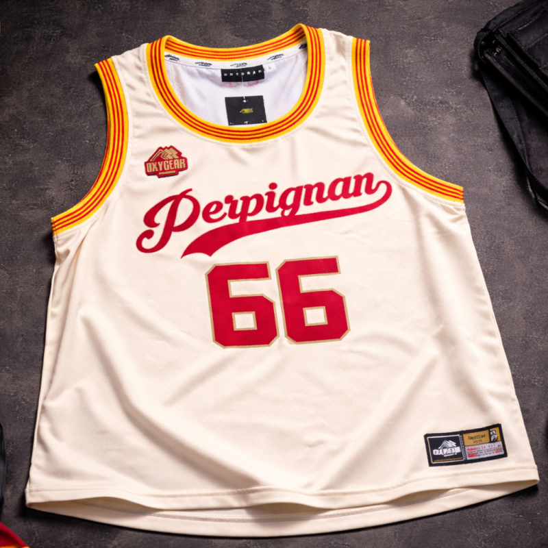 Débardeur Oxygear Pure Perpignan Cream 2025-2026