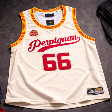 Débardeur Oxygear Pure Perpignan cream 2025-2026 | Rugby Approved Perpignan