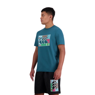 T-shirt vert d'eau Canterbury CCC