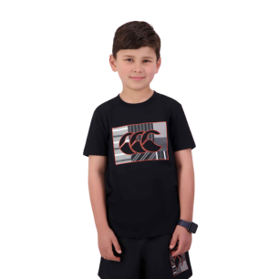 T-shirt enfant Canterbury CCC noir | Rugby Approved Perpignan